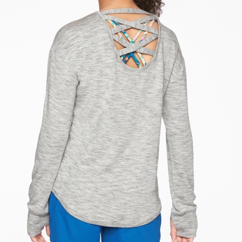 Athleta girl long sleeve top